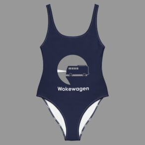 Wokewagen | Navy One-Piece Swimsuit
