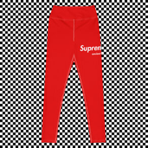 Supreme Being | Red Yoga Leggings
