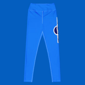 Protestantism | Blue Yoga Leggings