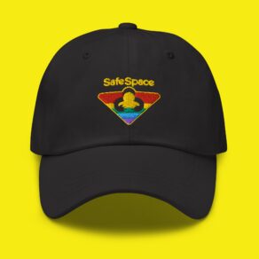Safe Space Black Dad hat