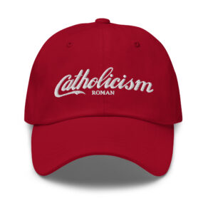 Catholicism | Red Dad hat