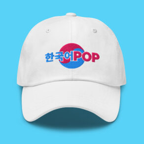 K-Pop | White dad hat