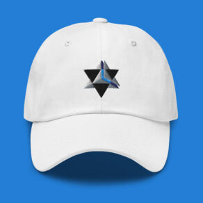 Tetrahedron White Dad hat