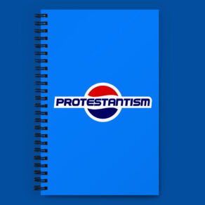 Protestantism Spiral notebook